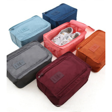 Portable Travel Shoe Bags, Foldable Waterproof Shoe Pouches Organizer Bag-Double Layer Shoe Bag